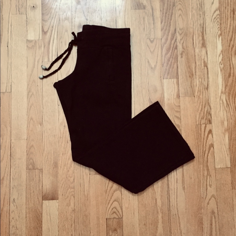 Black Mid-Rise Drawstring Jogger l Ladies l S